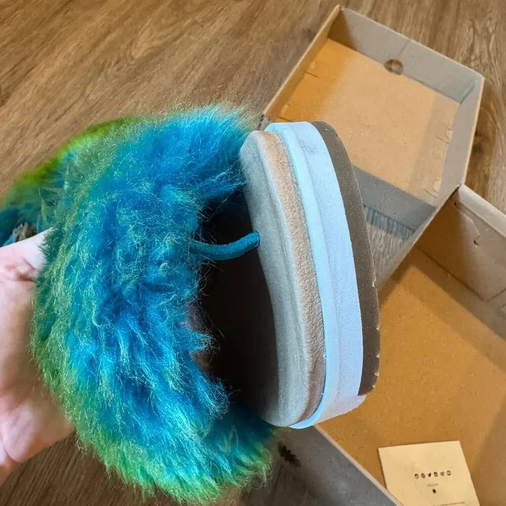 Tie Dye Ugg Sandals SZ 9 W/ BOX